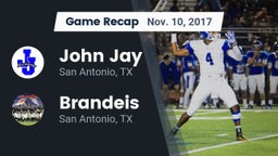 Recap: John Jay  vs. Brandeis  2017