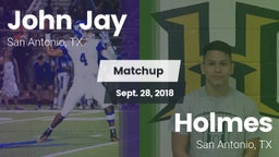 Matchup: John Jay  vs. Holmes  2018