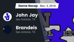 Recap: John Jay  vs. Brandeis  2018