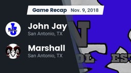 Recap: John Jay  vs. Marshall  2018