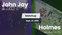 Matchup: John Jay  vs. Holmes  2019
