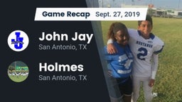 Recap: John Jay  vs. Holmes  2019