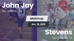 Matchup: John Jay  vs. Stevens  2019