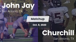 Matchup: John Jay  vs. Churchill  2020