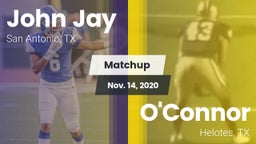 Matchup: John Jay  vs. O'Connor  2020