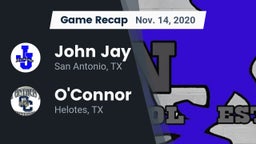 Recap: John Jay  vs. O'Connor  2020