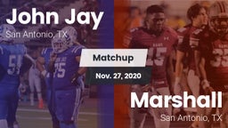 Matchup: John Jay  vs. Marshall  2020