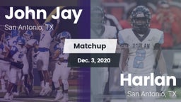 Matchup: John Jay  vs. Harlan  2020