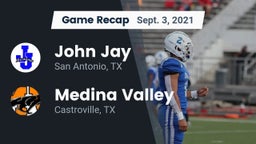 Recap: John Jay  vs. Medina Valley  2021