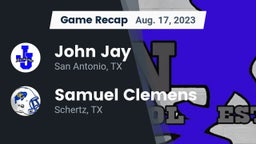 Recap: John Jay  vs. Samuel Clemens  2023