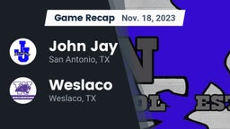 Recap: John Jay  vs. Weslaco  2023