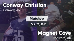 Matchup: Conway Christian vs. Magnet Cove  2015