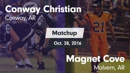 Matchup: Conway Christian vs. Magnet Cove  2016