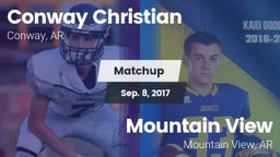 Matchup: Conway Christian vs. Mountain View  2017