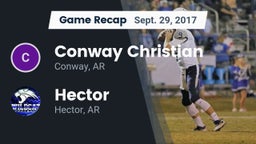 Recap: Conway Christian  vs. Hector  2017