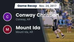 Recap: Conway Christian  vs. Mount Ida  2017