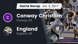 Recap: Conway Christian  vs. England  2017