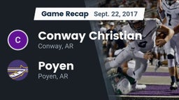 Recap: Conway Christian  vs. Poyen  2017