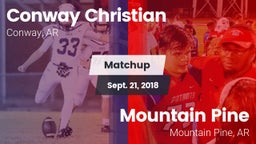 Matchup: Conway Christian vs. Mountain Pine  2018