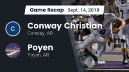 Recap: Conway Christian  vs. Poyen  2018