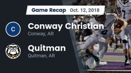 Recap: Conway Christian  vs. Quitman  2018