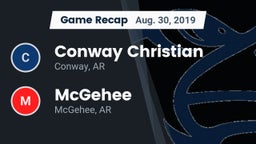 Recap: Conway Christian  vs. McGehee  2019