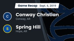 Recap: Conway Christian  vs. Spring Hill  2019