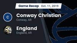 Recap: Conway Christian  vs. England  2019