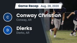 Recap: Conway Christian  vs. Dierks  2020