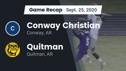 Recap: Conway Christian  vs. Quitman  2020