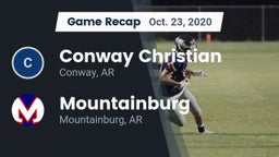 Recap: Conway Christian  vs. Mountainburg  2020