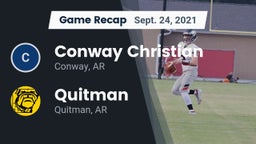 Recap: Conway Christian  vs. Quitman  2021