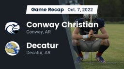 Recap: Conway Christian  vs. Decatur  2022