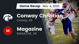 Recap: Conway Christian  vs. Magazine  2022
