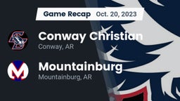 Recap: Conway Christian  vs. Mountainburg  2023