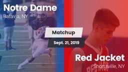 Matchup: Notre Dame vs. Red Jacket  2019