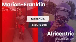 Matchup: Marion-Franklin vs. Africentric  2017