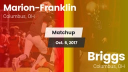 Matchup: Marion-Franklin vs. Briggs  2017