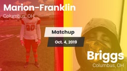 Matchup: Marion-Franklin vs. Briggs  2019