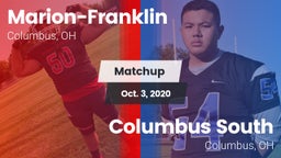 Matchup: Marion-Franklin vs. Columbus South  2020