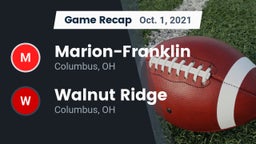 Recap: Marion-Franklin  vs. Walnut Ridge  2021