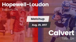 Matchup: Hopewell-Loudon vs. Calvert  2017