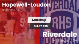 Matchup: Hopewell-Loudon vs. Riverdale  2017