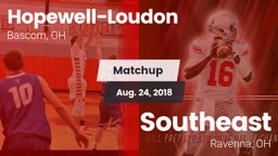Matchup: Hopewell-Loudon vs. Southeast  2018