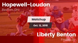 Matchup: Hopewell-Loudon vs. Liberty Benton  2018