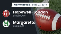 Recap: Hopewell-Loudon  vs. Margaretta  2019