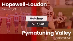 Matchup: Hopewell-Loudon vs. Pymatuning Valley  2019