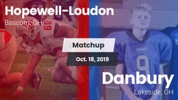 Matchup: Hopewell-Loudon vs. Danbury  2019