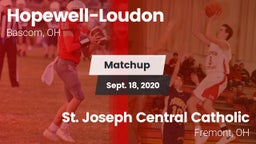 Matchup: Hopewell-Loudon vs. St. Joseph Central Catholic  2020