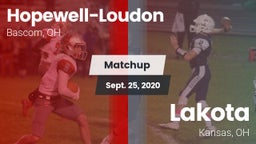 Matchup: Hopewell-Loudon vs. Lakota 2020